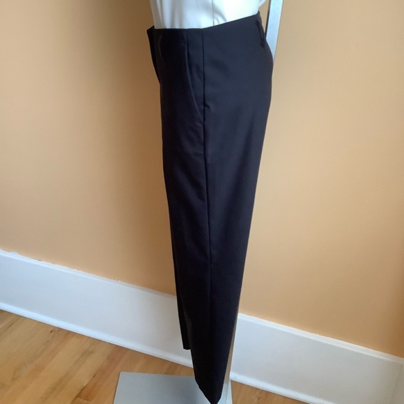 THEORY Bedina Pavia Black Tailored Ankle Trousers Size 8 - Picture 4 of 13